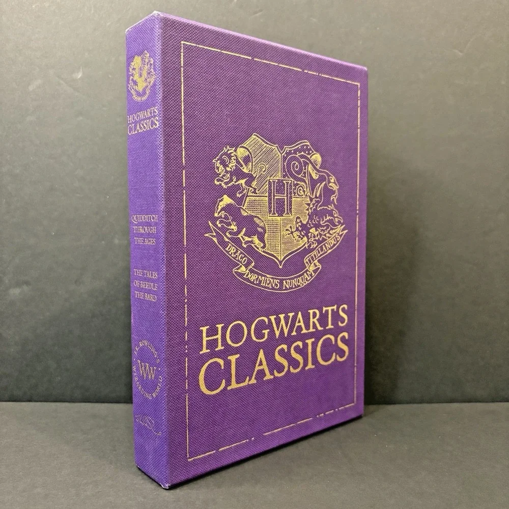 Hogwarts Classics Box Set Harry Potter Quidditch & Beetle the Bard J K Rowling
